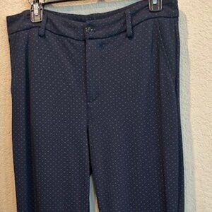 Cabi Carriage Trousers - Navy with White Dots - Size 6